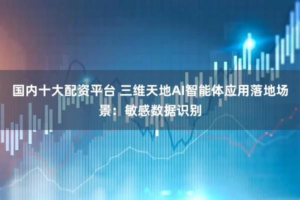 国内十大配资平台 三维天地AI智能体应用落地场景：敏感数据识别