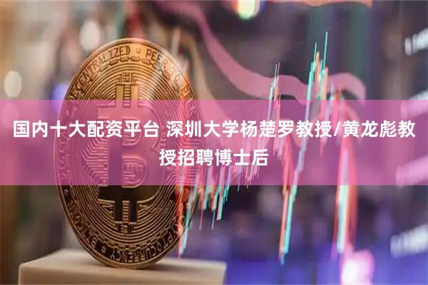 国内十大配资平台 深圳大学杨楚罗教授/黄龙彪教授招聘博士后